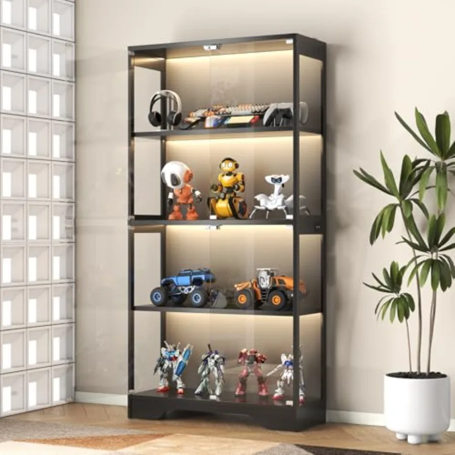 Books - Vitrine mit Glastüren für Sammlerstücke und