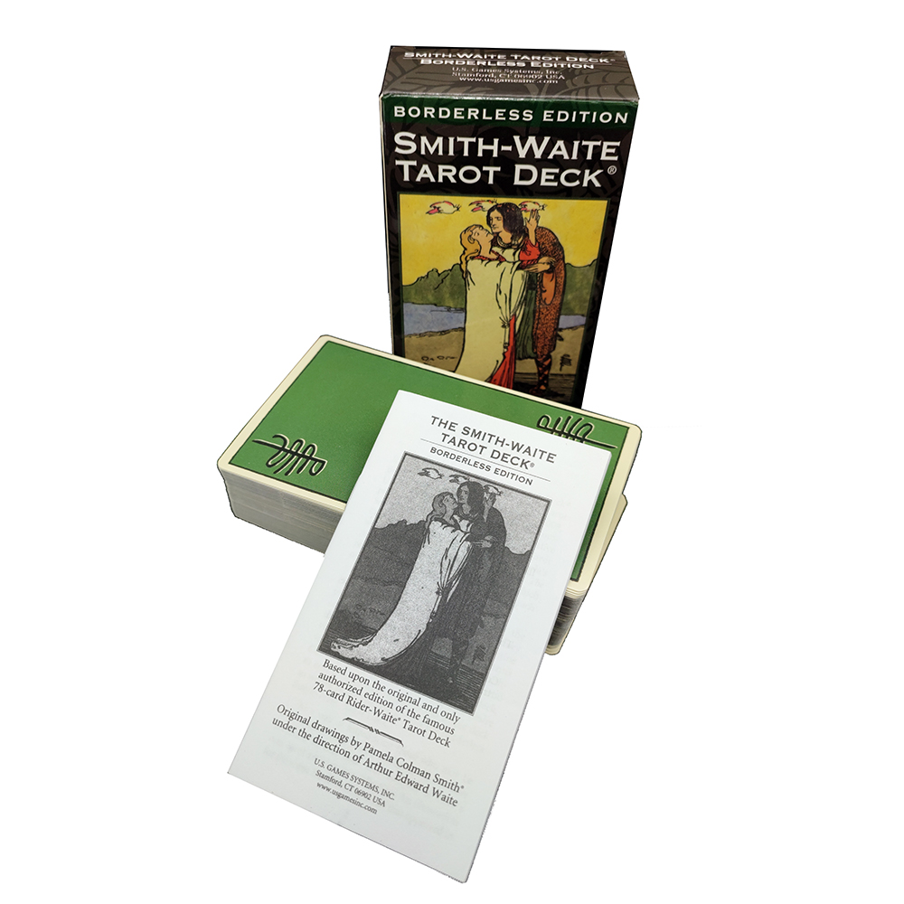Tarot Deck With Guidebook - 256g 12x7cm Smith-Waite Tarot randlose Edition