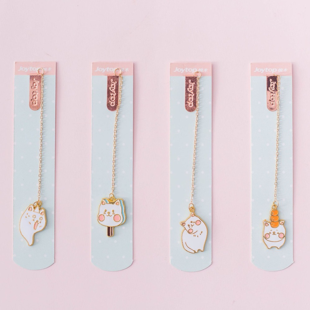 Stationery Books - 4 Teile/satz Kawaii Weiß Kätzchen Katze