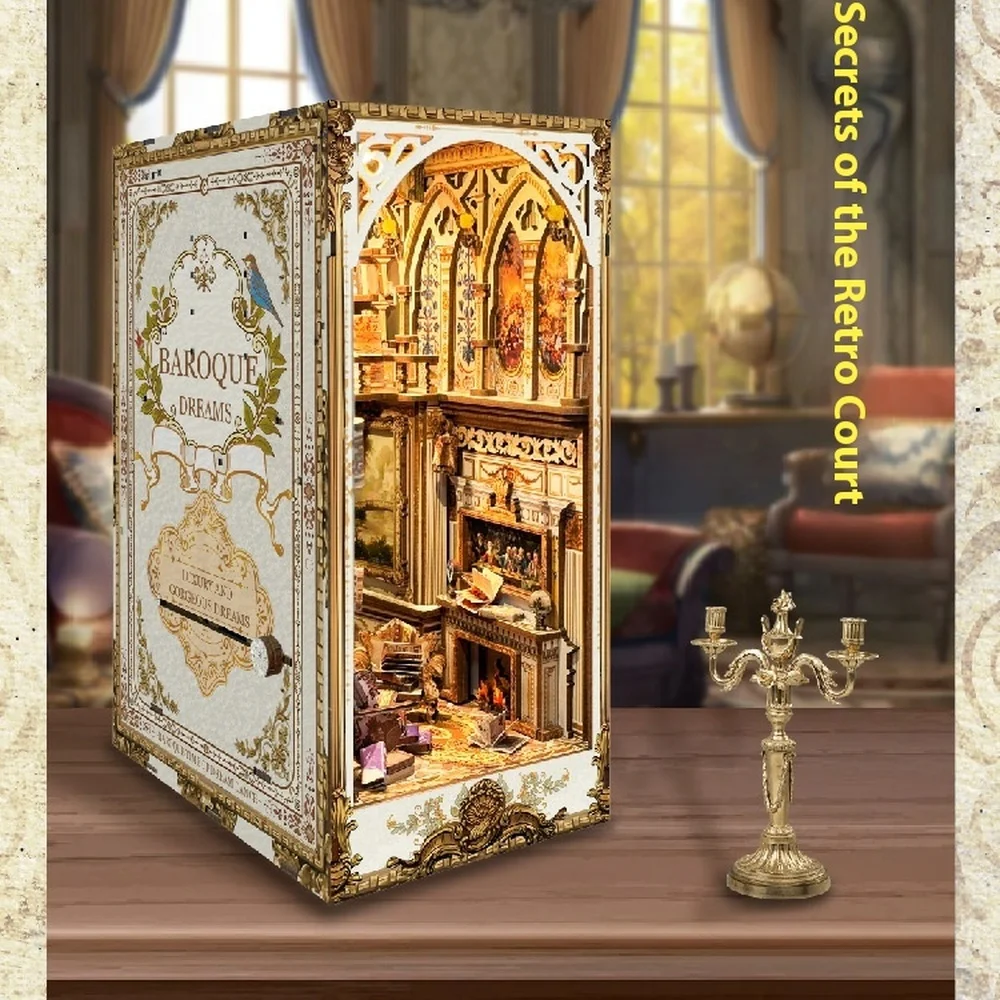 DIY Holz Buch Nook Regal Einsa – Diy Wooden Book Nook Kit Shelf Insert Bewertung und Preis