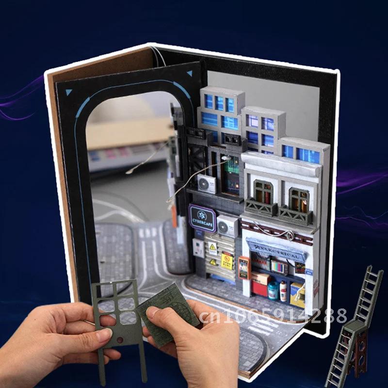 Kreative DIY Holz Buch Nook Re – Diy Wooden Book Nook Kit Shelf Insert Bewertung und Preis
