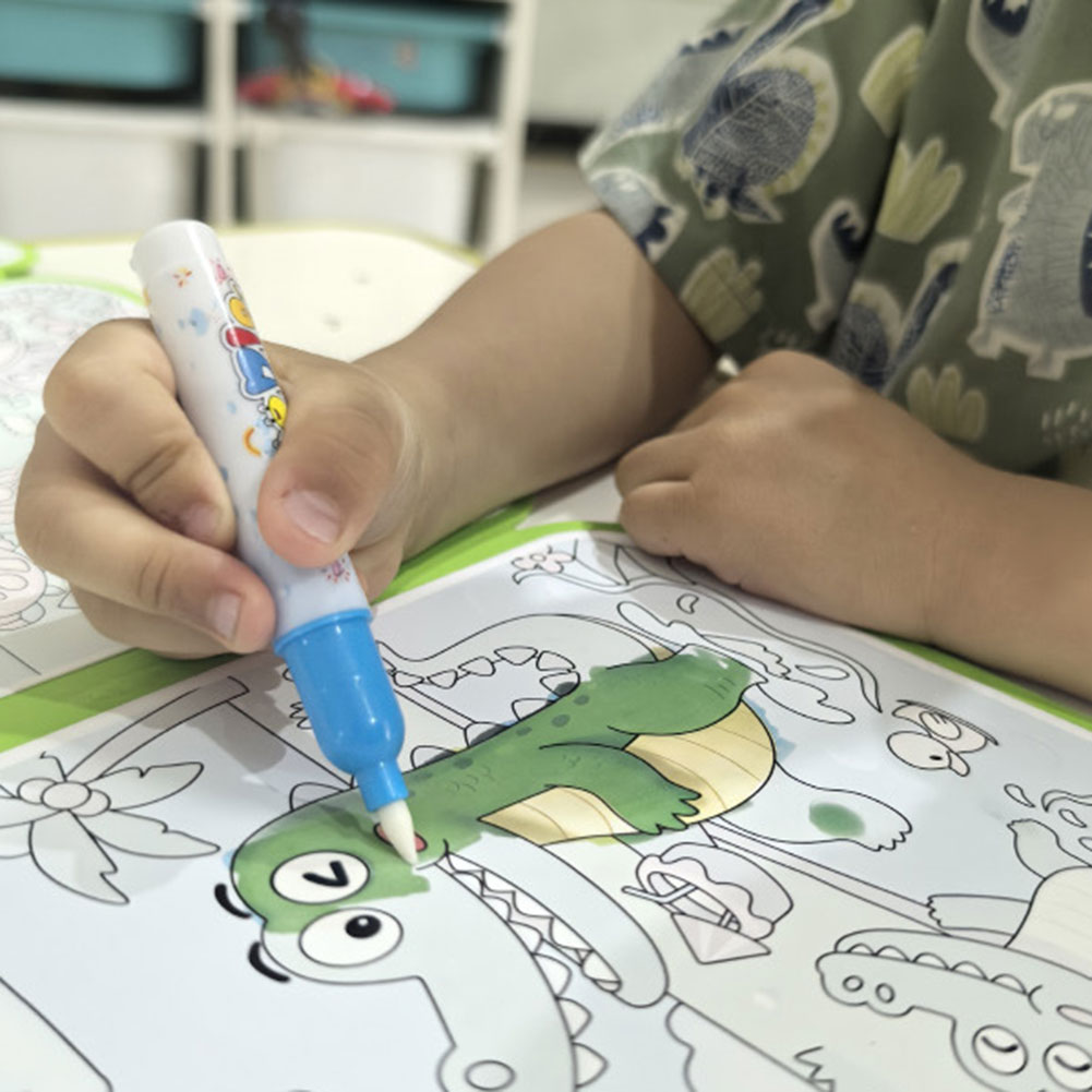 Kinder Magie Wasser Malbücher  – Reusable Water Magic Coloring Book Bewertung und Preis