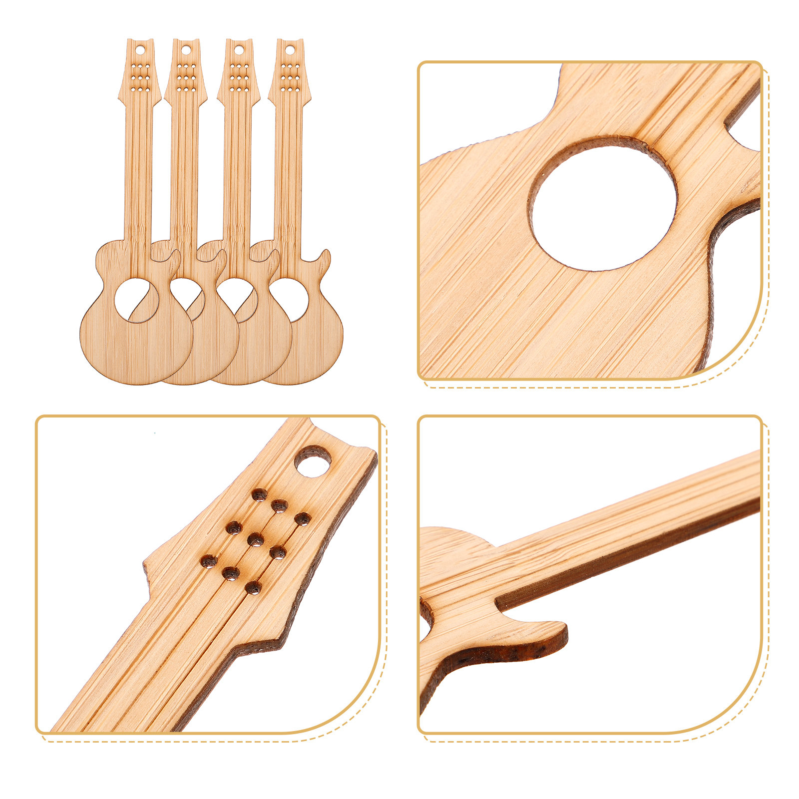 4 Stück Bambus-Lesezeichen mit – Music Bewertung und Preis