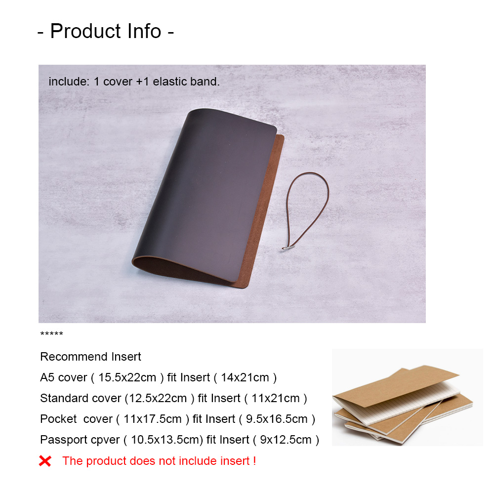 DIY Notizbuchhülle Crazy Horse – Vintage Leather Journal Notebook Bewertung und Preis