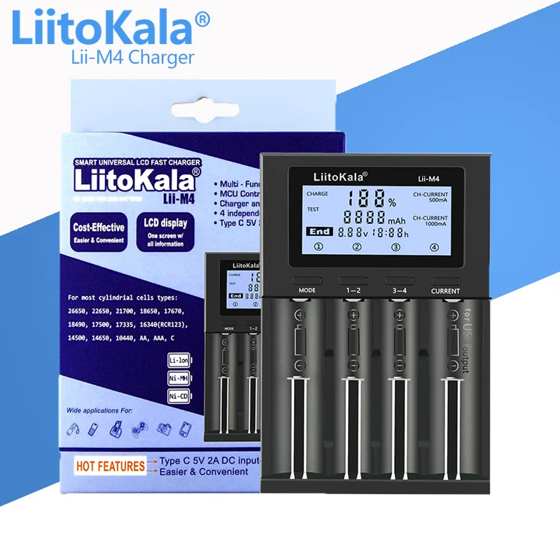 LiitoKala Batter Ladegerät Lii – Magazines Bewertung und Preis