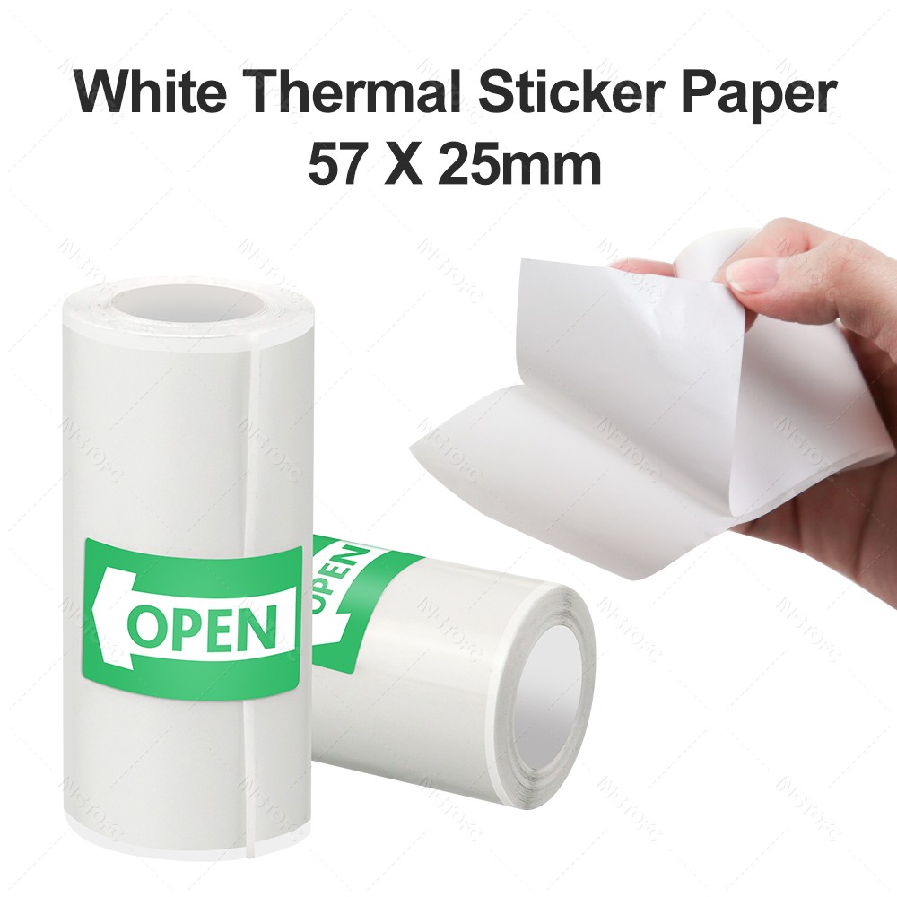 Bedruckbares Klebepapier, 3–15 – Mini Pocket Thermal Printer Paper Roll Bewertung und Preis